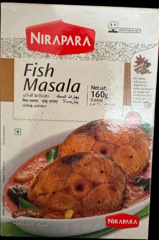 Nirapara Fish Masala – 160 g