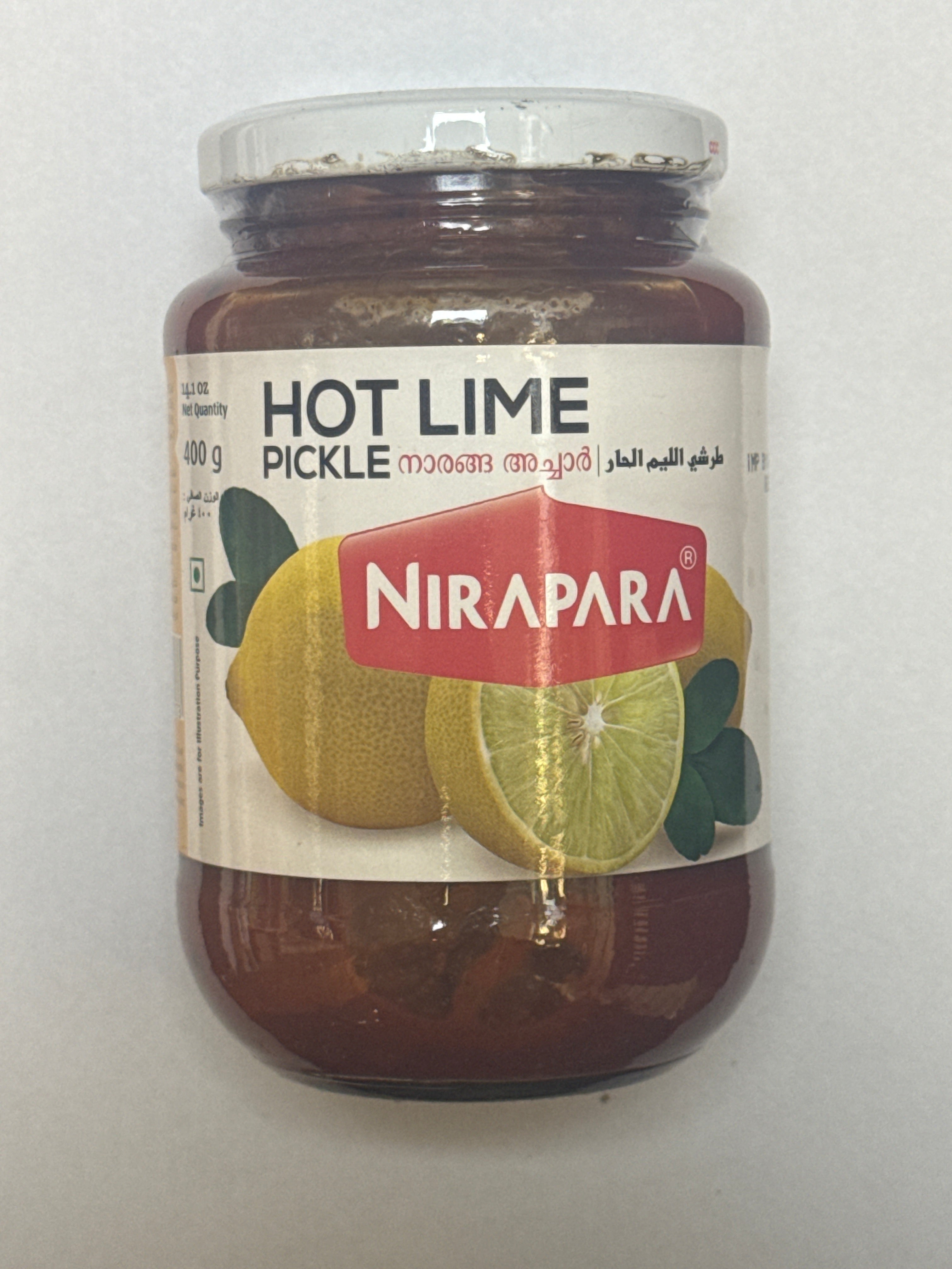 Nirapara Hot Lime Pickle – 400 g